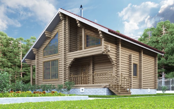 Дома из бревна