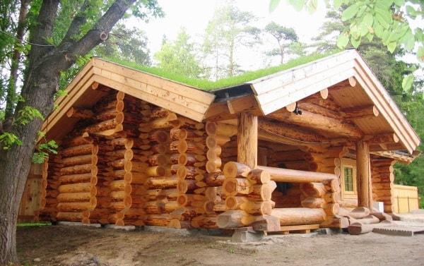 дома ручной рубки