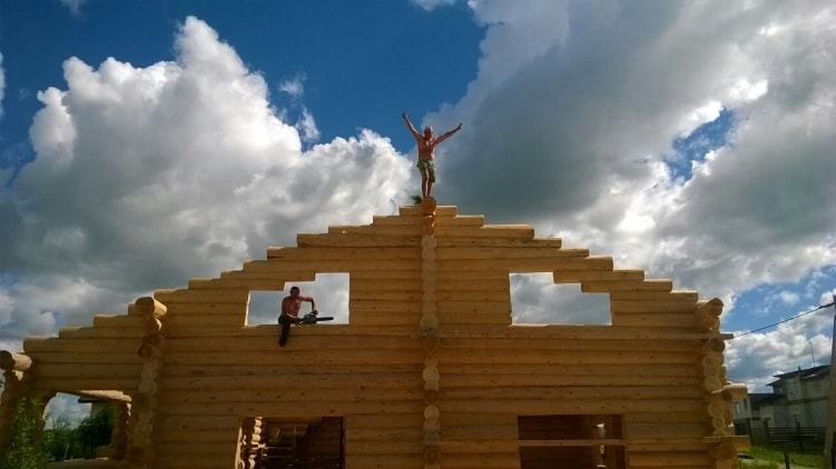 Дома из бревна