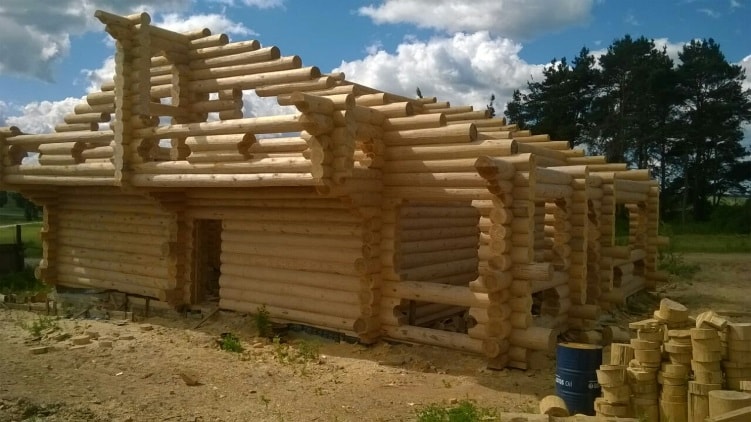 Дома из бревна