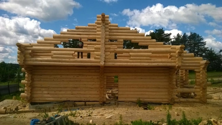 Дома из бревна