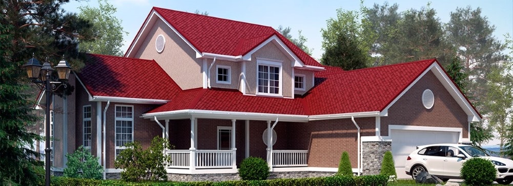 двухэтажный каркасный дом Двухэтажный каркасный дом