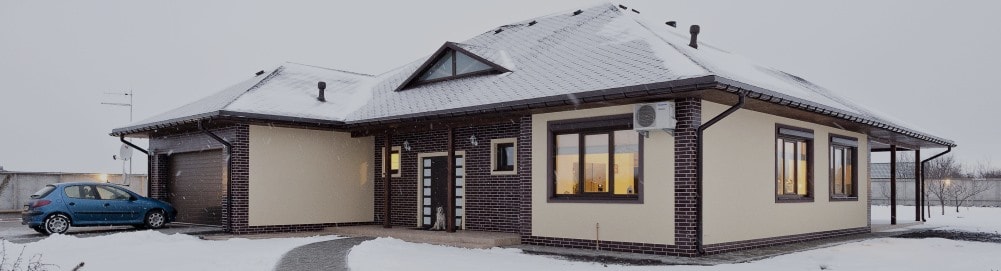 каркасный дом с гаражом Каркасный дом с гаражом