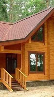 Дома из бруса