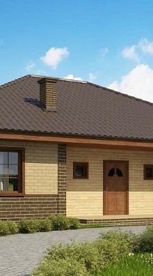 Дома из блоков и кирпича